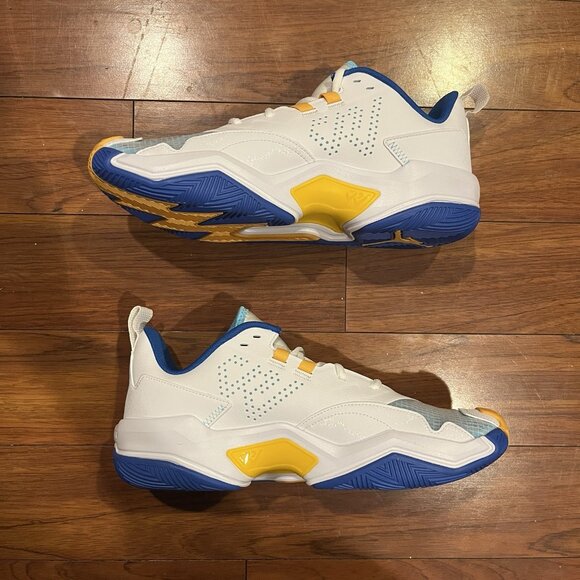 Nike Air Jordan One Take 4 White Blue Basketball Shoes Size 11.5 - Picture 2 of 7